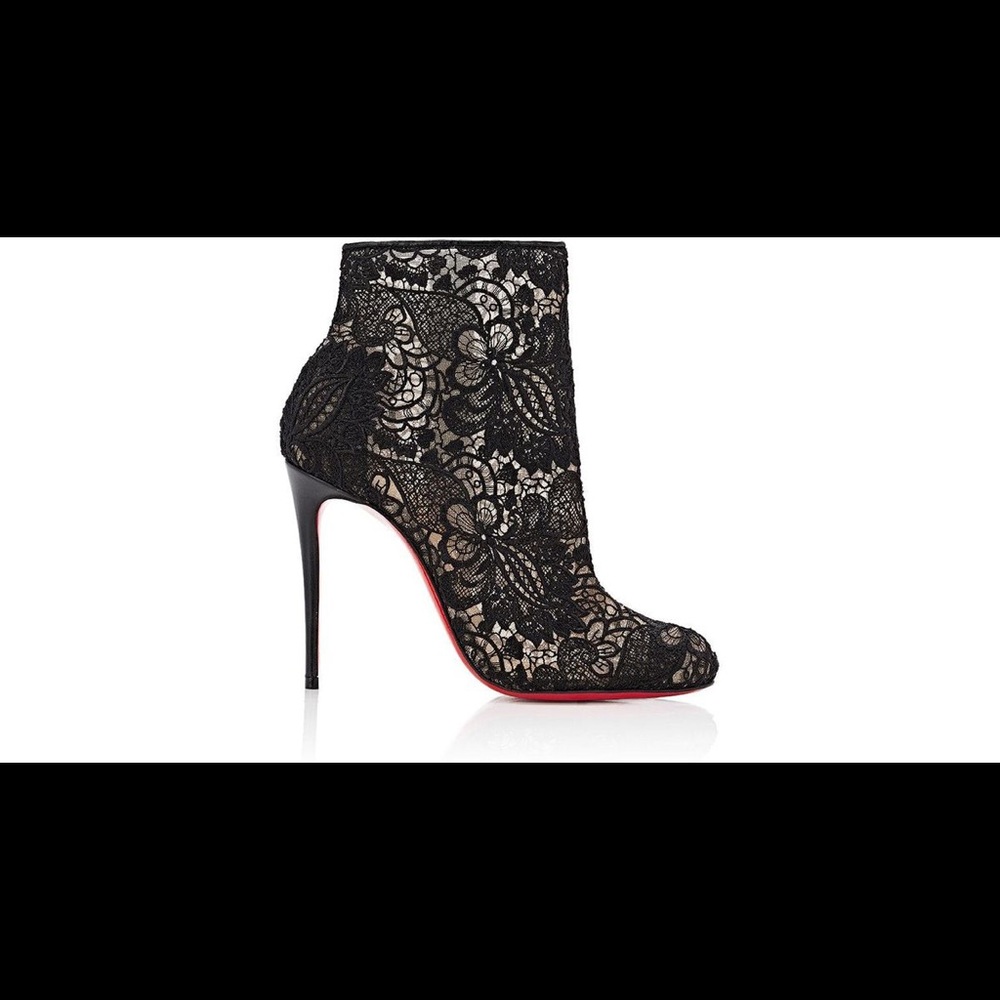 Christian Louboutin Miss tennis booties 100mm